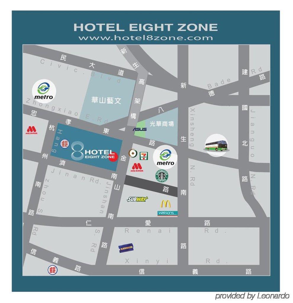 تايبيه Hotel Eight Zone المظهر الخارجي الصورة